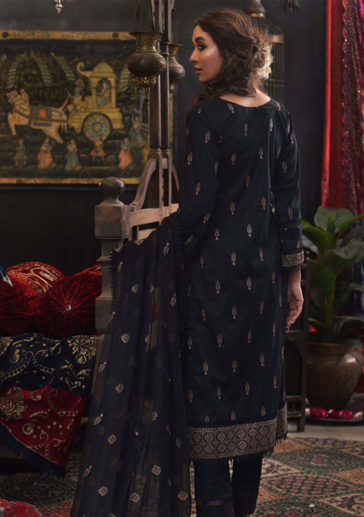 Lawn Collection - Mahunur - Luxury - MHR#02 available at Saleem Fabrics Traditions