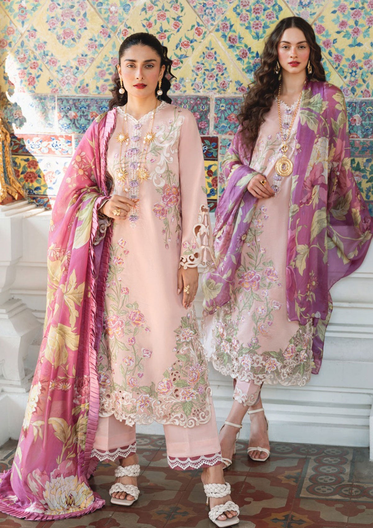 Lawn Collection - Mushq - Lawana - MSL#5 available at Saleem Fabrics Traditions