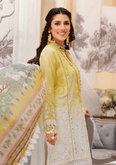 Lawn Collection - Noor - Saadia Asad - Eid - Laserkari - D#11 available at Saleem Fabrics Traditions