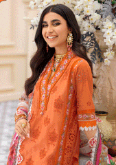 Lawn Collection - Noor - Saadia Asad - Eid - Laserkari - D#8 available at Saleem Fabrics Traditions