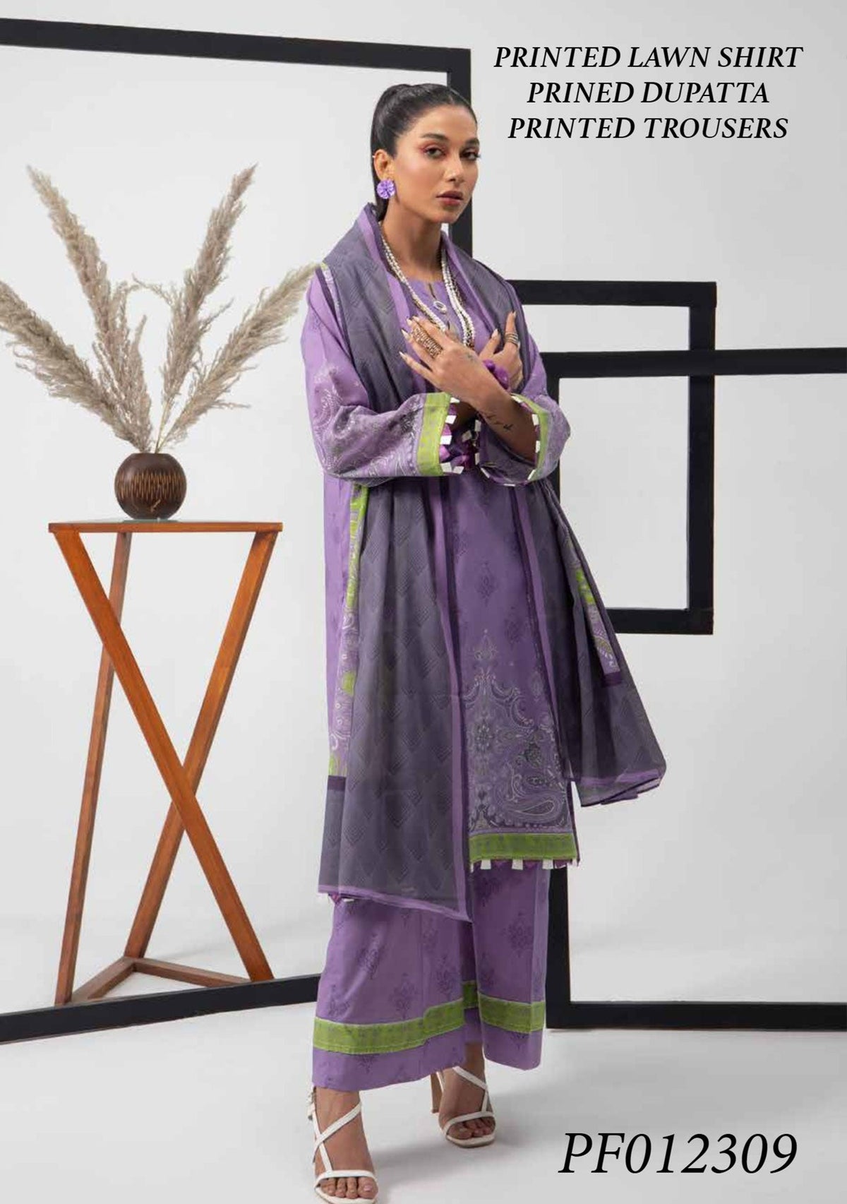 Lawn Collection - Paltar - Saanjh - PF#309 available at Saleem Fabrics Traditions