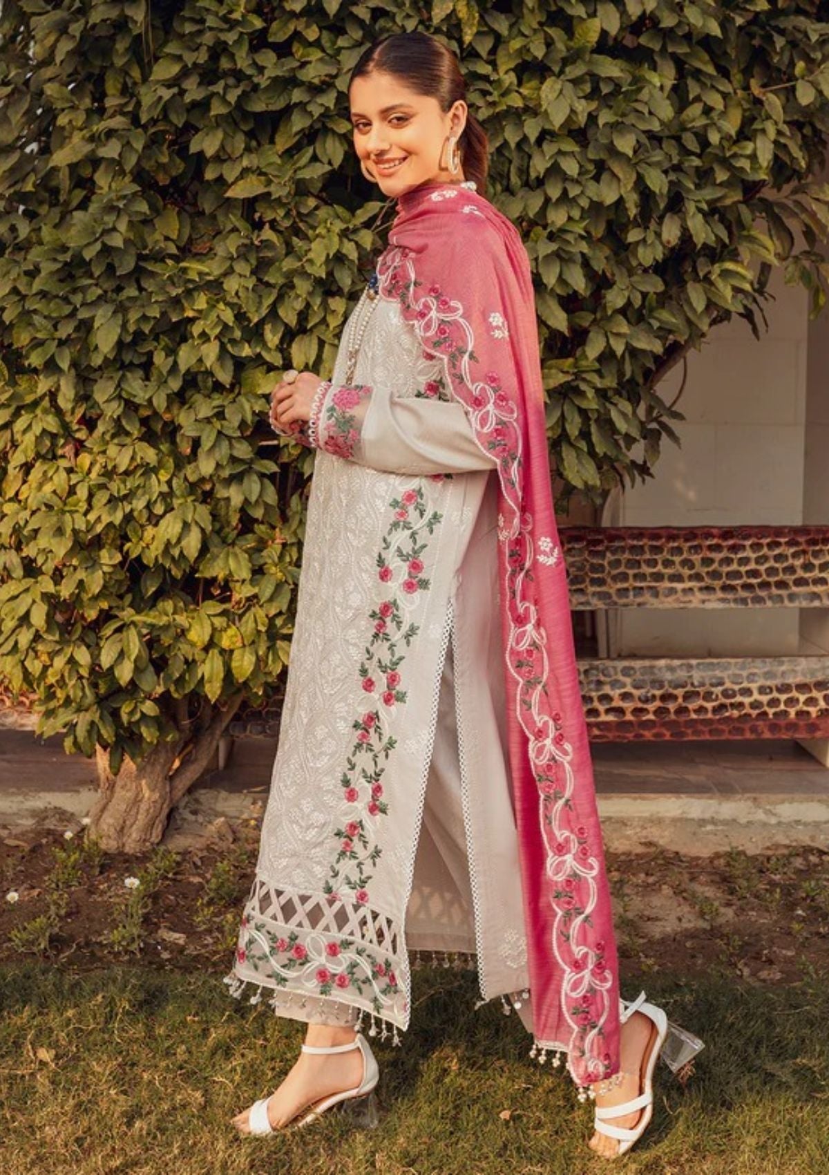 Lawn Collection - Parishay - Noor e Nazar - NNS#06 available at Saleem Fabrics Traditions