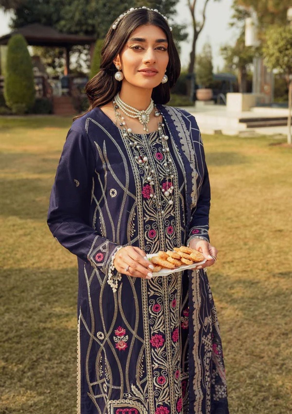 Lawn Collection - Parishay - Noor e Nazar - NNS#11 available at Saleem Fabrics Traditions