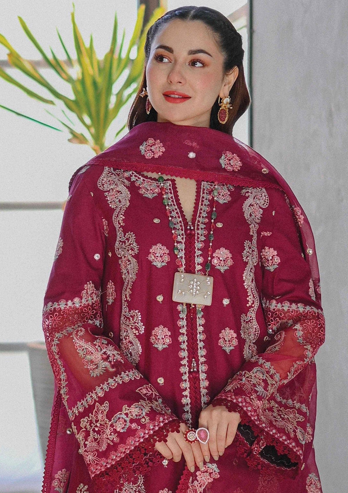 Lawn Collection - Qalamkar - Sahil - SP#02 available at Saleem Fabrics Traditions