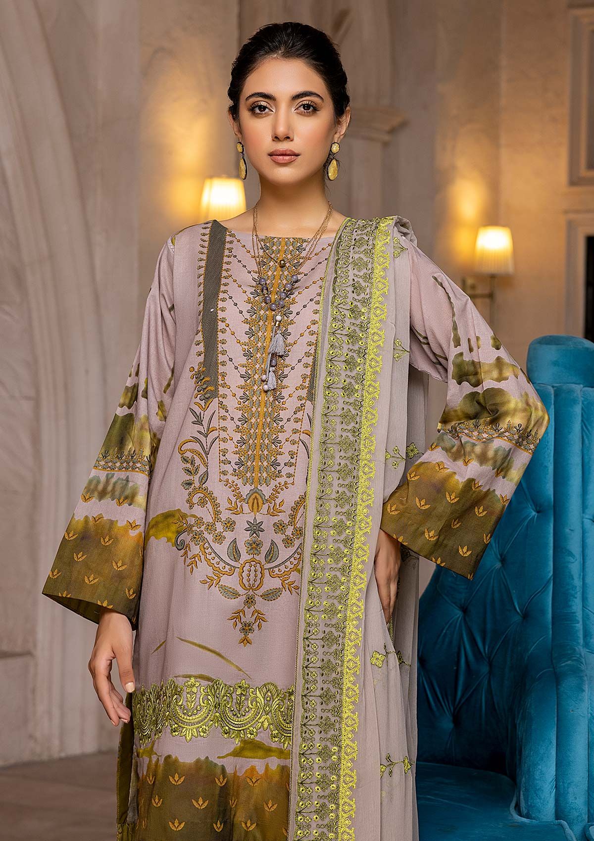 Lawn Collection - Qaus - Festive - Eid - QEE#09 available at Saleem Fabrics Traditions