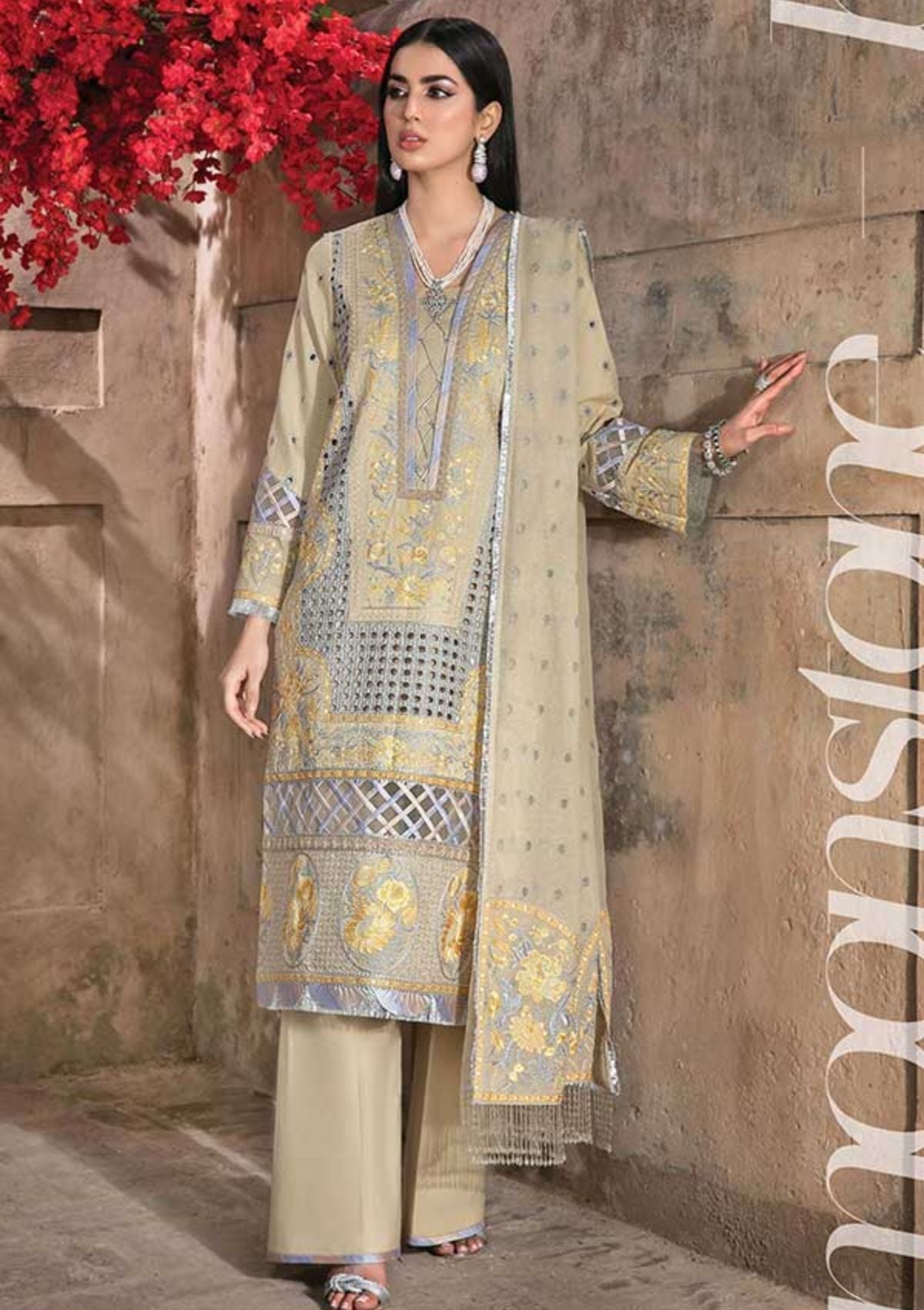Lawn Collection - Rang Rasiya - Eid Edit - RR-7B available at Saleem Fabrics Traditions