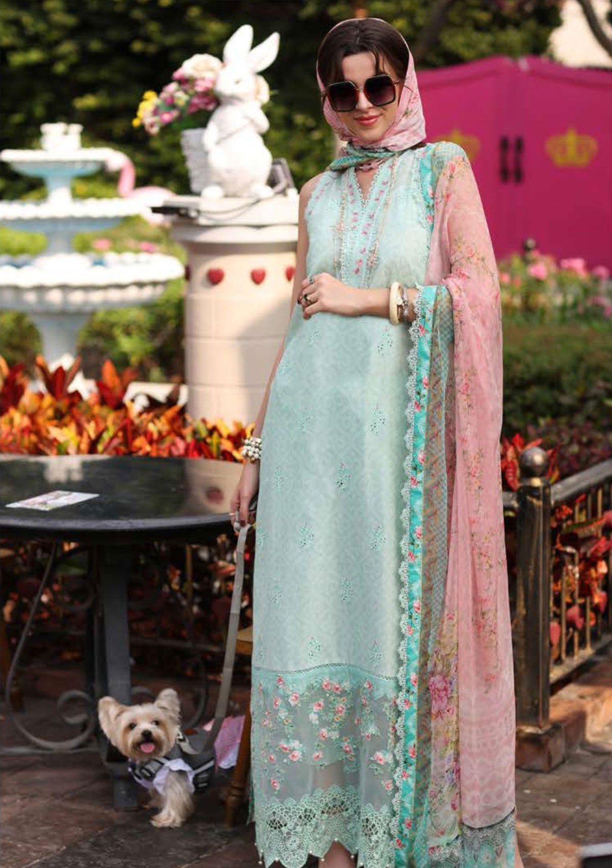 Lawn Collection - Saadia Asad - Luxe Printkari - SLP#3A available at Saleem Fabrics Traditions