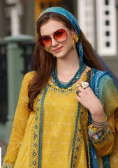 Lawn Collection - Saadia Asad - Luxe Printkari - SLP#5B available at Saleem Fabrics Traditions