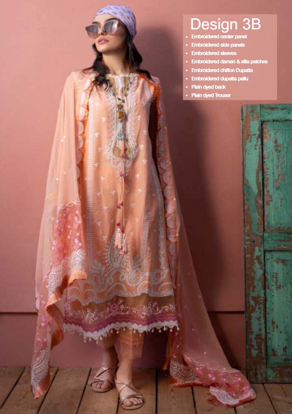 Lawn Collection - Sobia Nazir - Vital - SNV#03 B available at Saleem Fabrics Traditions