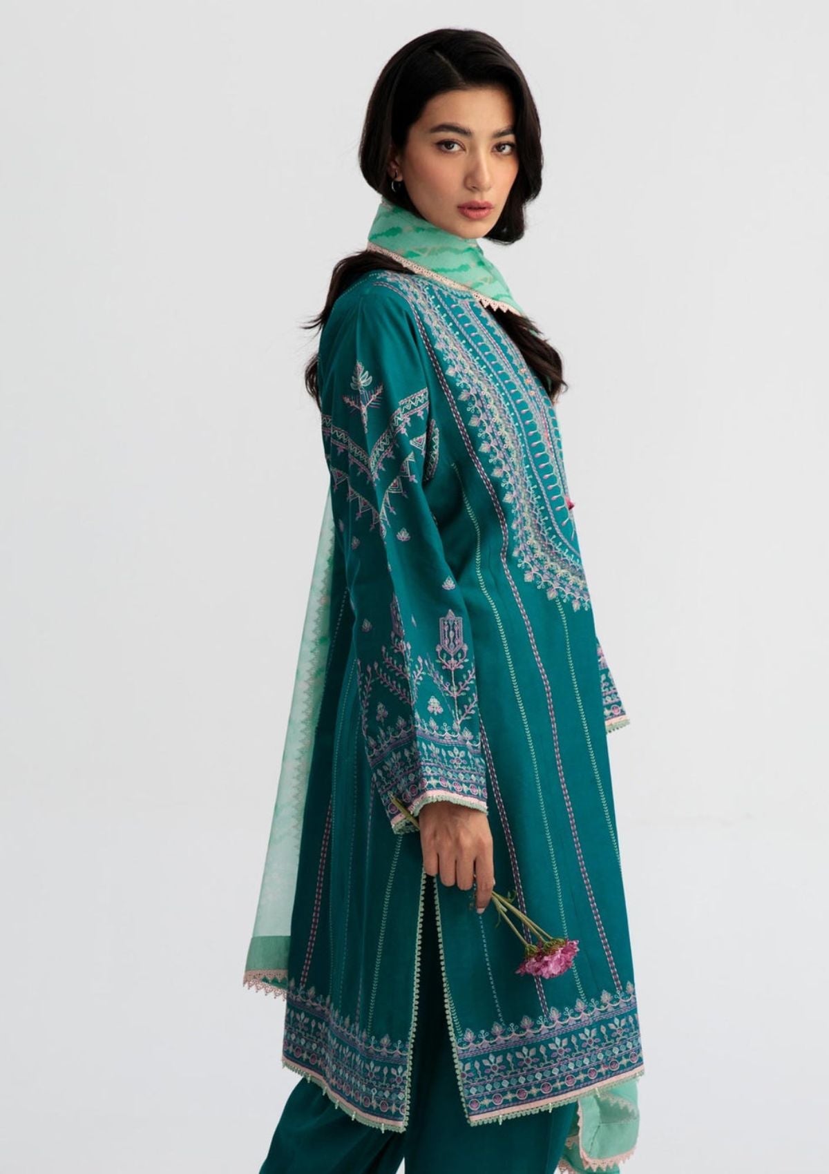 Lawn Collection - Zara ShahJahan - Coco - ZSC#4 A available at Saleem Fabrics Traditions