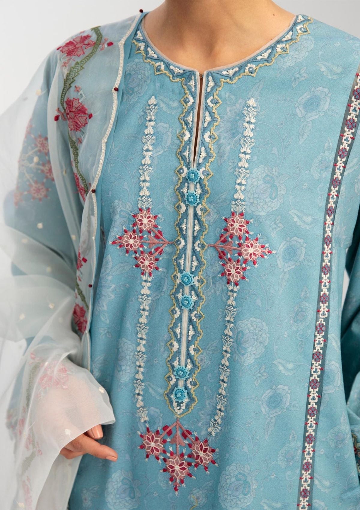Lawn Collection - Zara ShahJahan - Coco - ZSC#6 B available at Saleem Fabrics Traditions