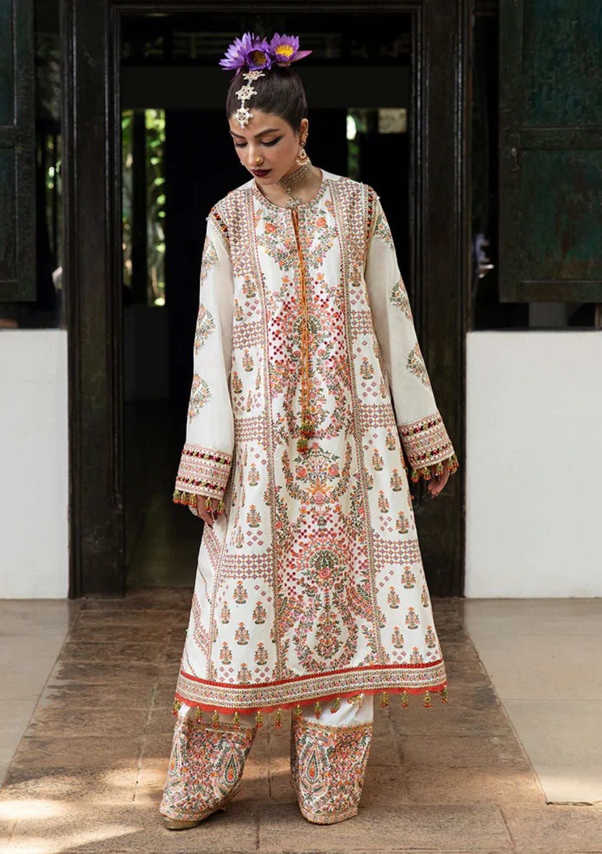 Lawn Collection - Hussain Rehar - Roshan - Motiya