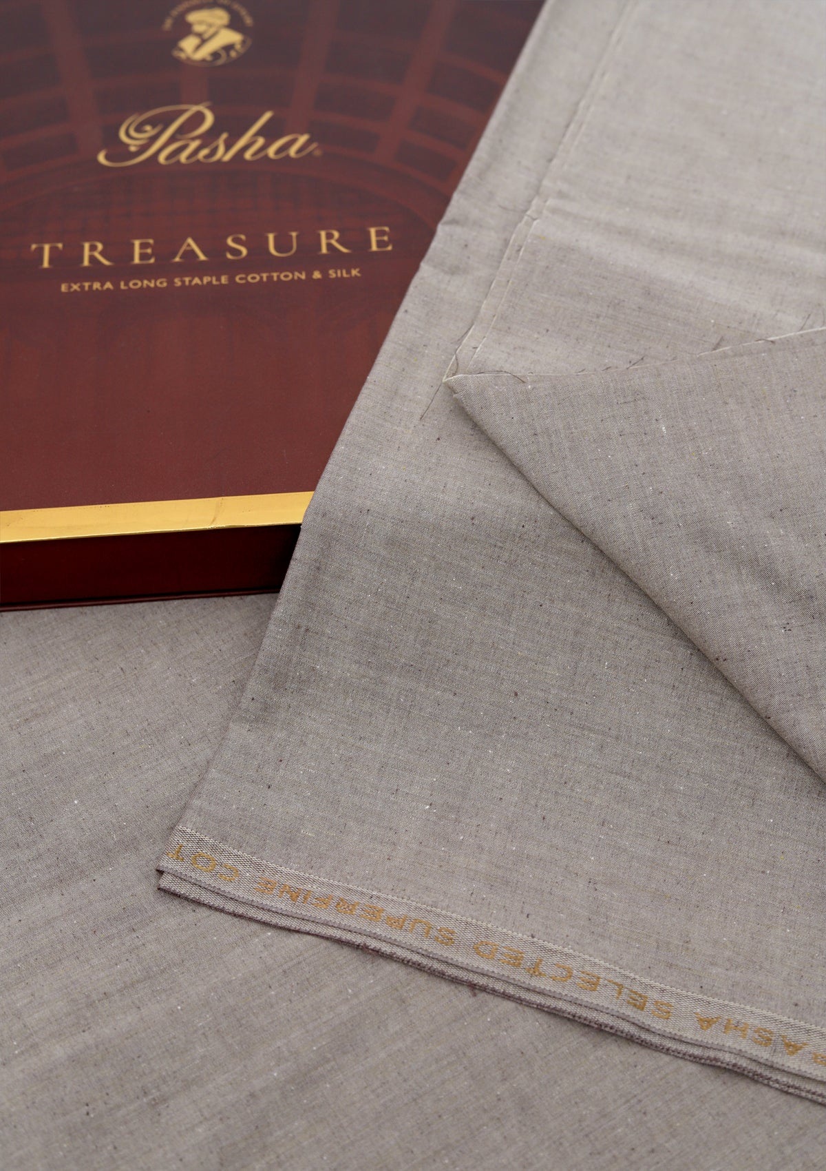 Pasha Treasure Superfine Color#073 (S Brown) available at Saleem Fabrics Traditions