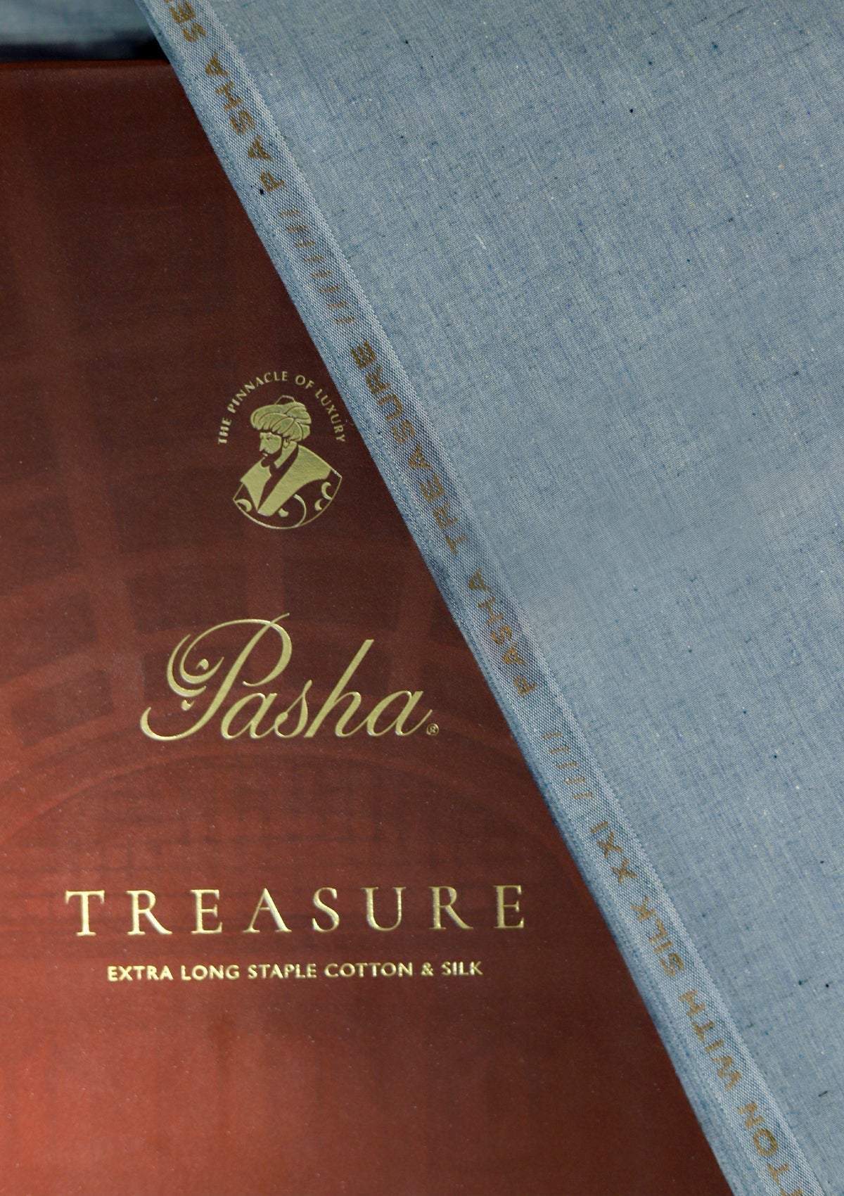 Pasha Treasure Superfine Color#089 (K Blue) available at Saleem Fabrics Traditions