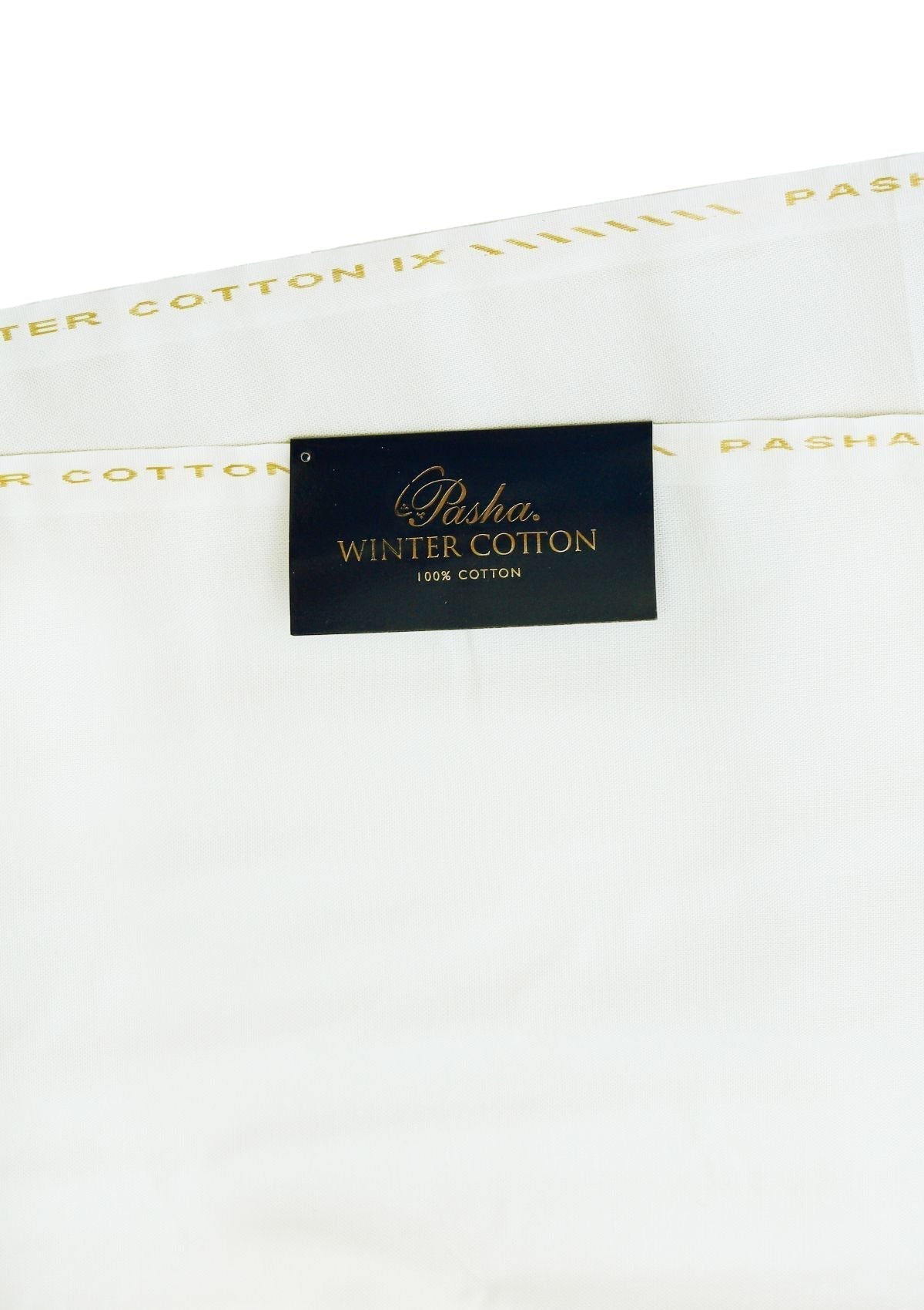 Pasha Winter Cotton Color# 001-White available at Saleem Fabrics Traditions