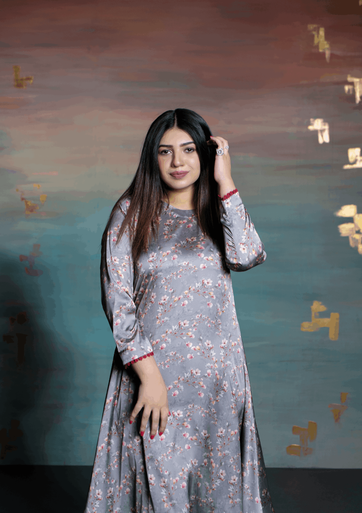 Silk Collection - Rubaaiyat - Silk Edit - D#23 available at Saleem Fabrics Traditions