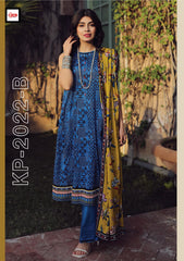 Summer Dress - Lakhany - Komal - Prints - KP#2022B available at Saleem Fabrics Traditions