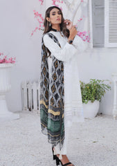 Summer Dress - Lakhany - Spring - V01 - EC 2224 available at Saleem Fabrics Traditions