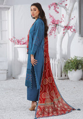 Summer Dress - Lakhany - Spring - V01 - EC-2227 available at Saleem Fabrics Traditions