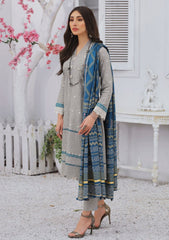 Summer Dress - Lakhany - Spring - V01 - EC-2229 available at Saleem Fabrics Traditions