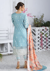 Summer Dress - Lakhany - Spring - V01 - EC-2235 available at Saleem Fabrics Traditions