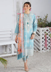 Summer Dress - Lakhany - Spring - V01 - EC-2235 available at Saleem Fabrics Traditions