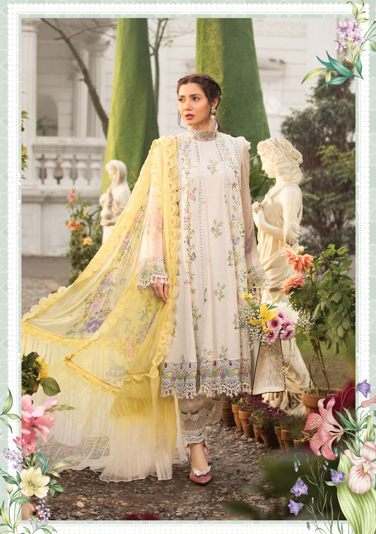 Summer Dress - Maria B - Mein Teri Aan - D#03A by Saleem Fabrics PK