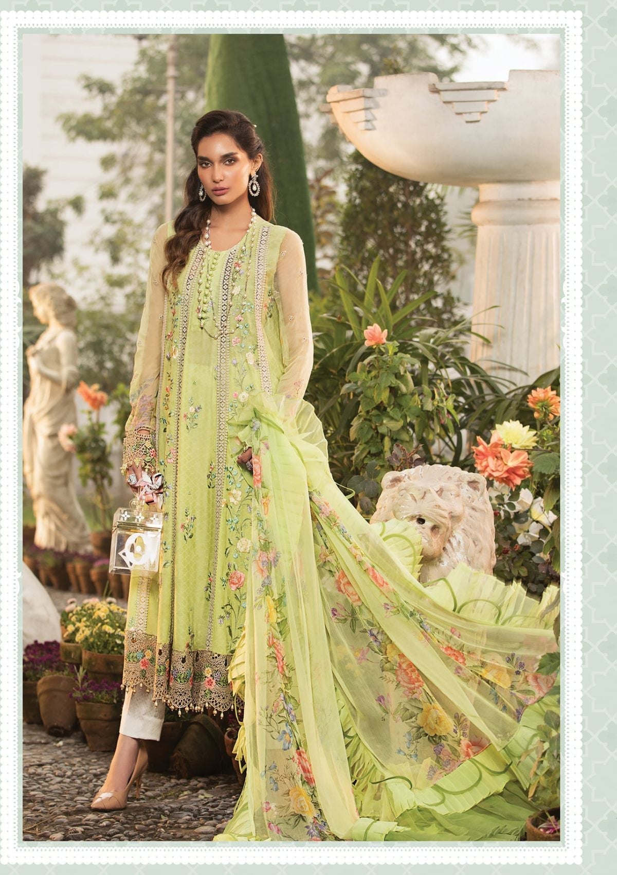 Summer Dress - Maria B - Mein Teri Aan - D#03B by Saleem Fabrics PK