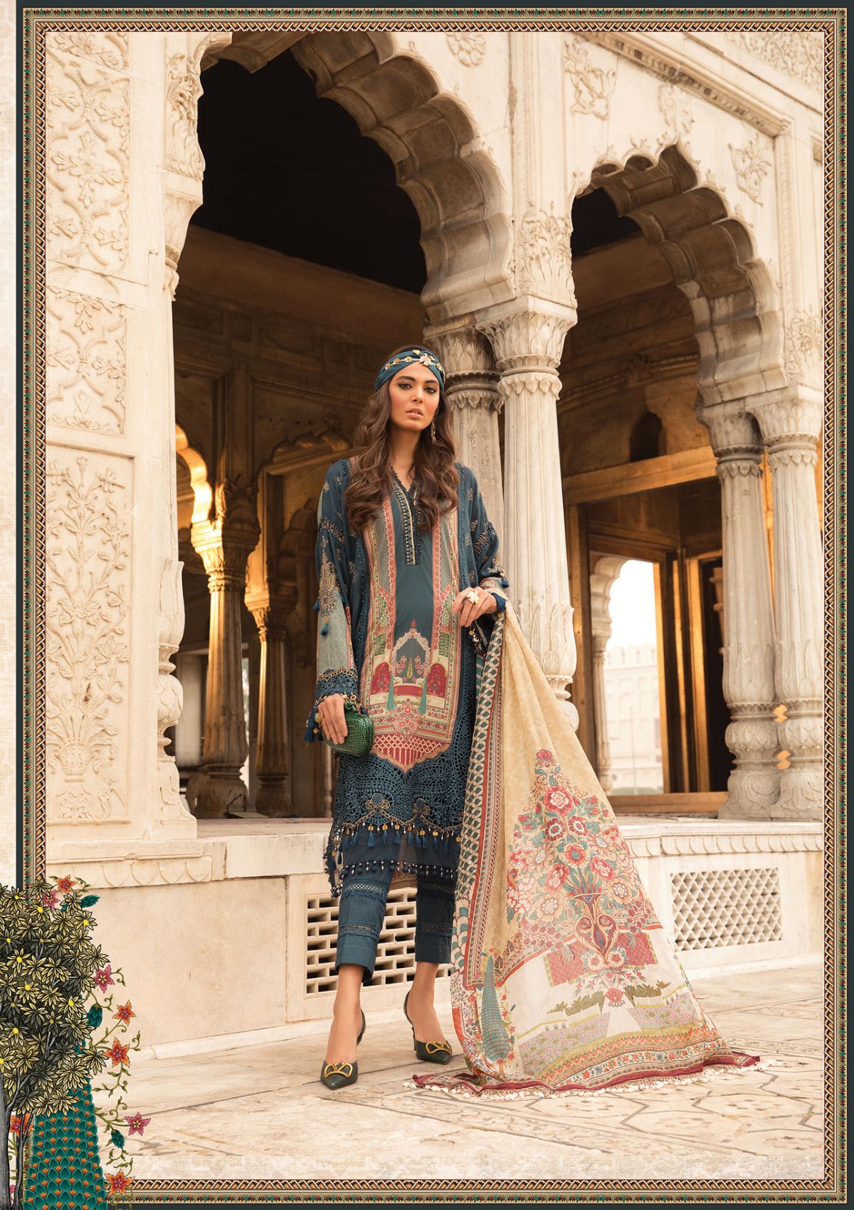 Summer Dress - Maria B - Mein Teri Aan - D#13A available at Saleem Fabrics Traditions