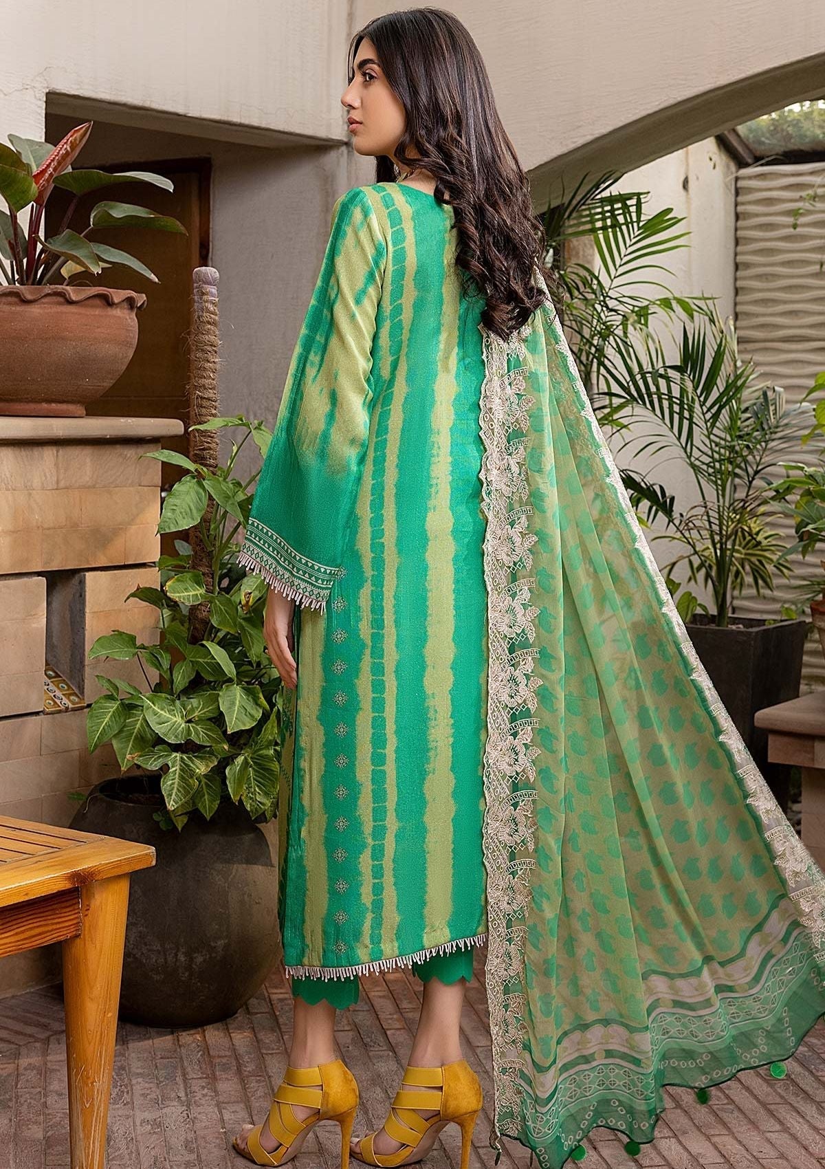 Summer Dress - Qaus - Aghaz-e-Nau -Vol-1 QKR#05 available at Saleem Fabrics Traditions
