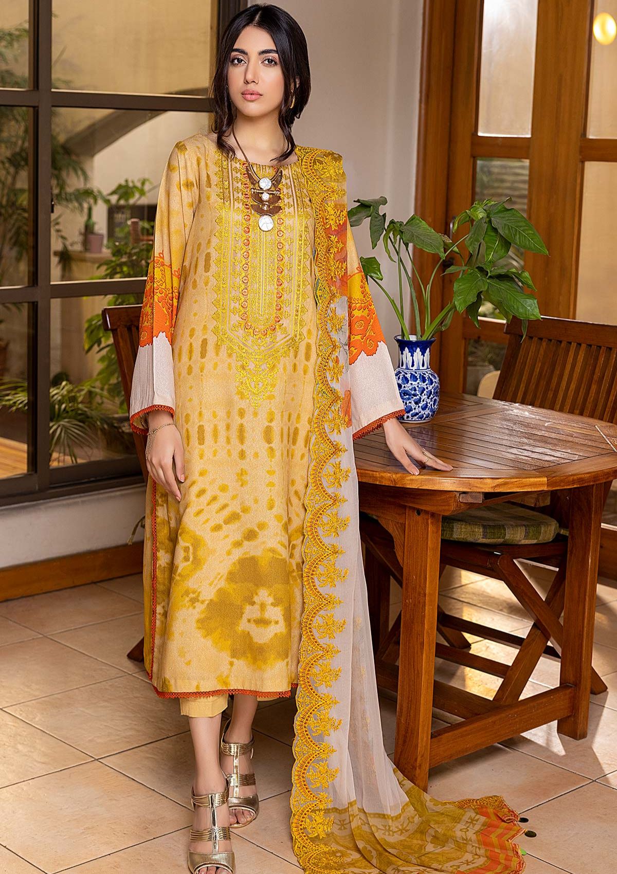 Summer Dress - Qaus - Aghaz-e-Nau -Vol-1 QKR#08 available at Saleem Fabrics Traditions