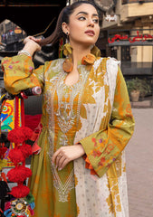 Summer Dress - Qaus - Rang-e-Bahr - QRB#3C available at Saleem Fabrics Traditions