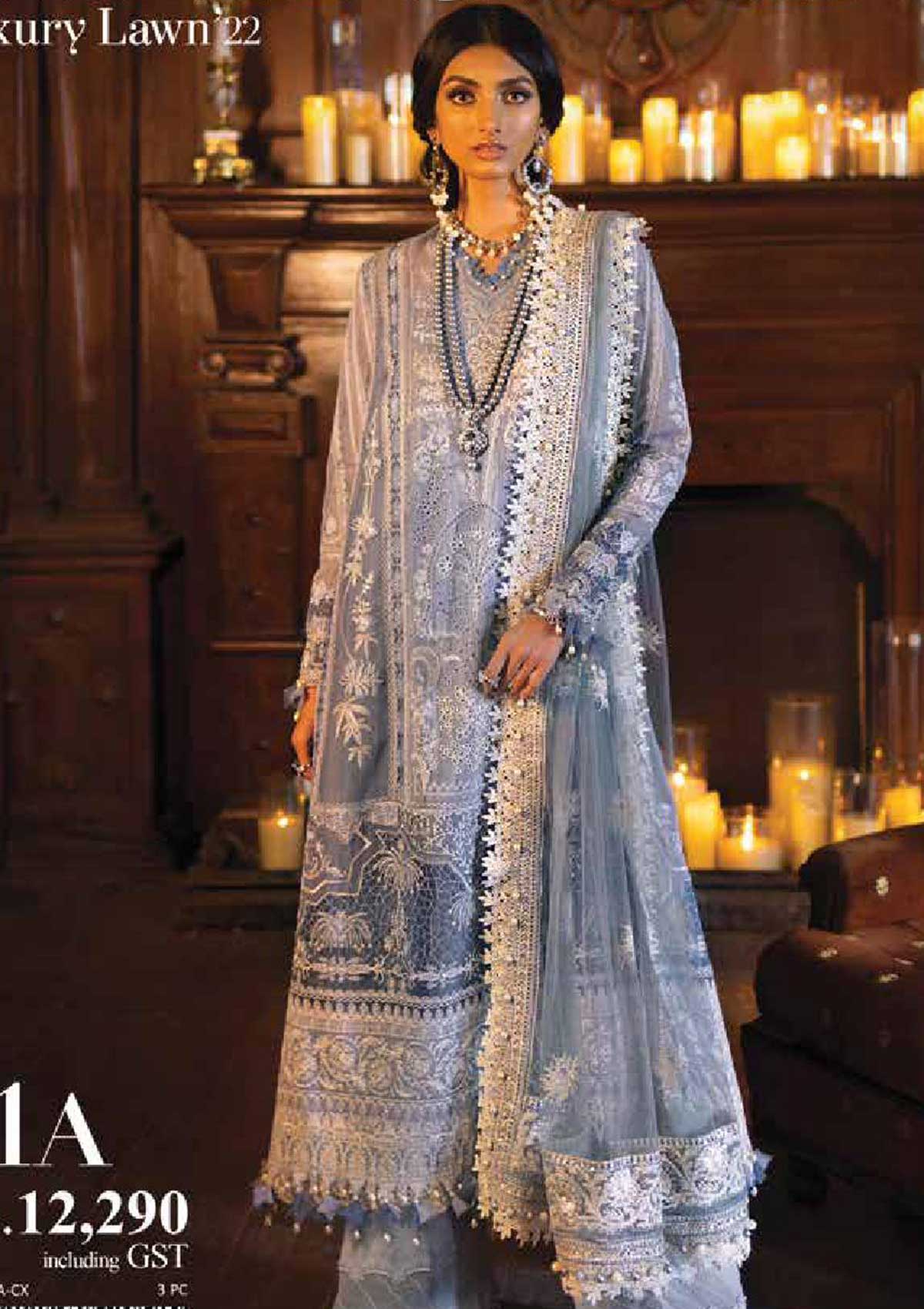 Summer Dress - Sana Safinaz - Luxury - SS#11A available at Saleem Fabrics Traditions