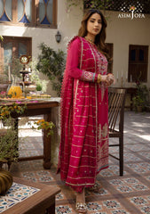 Lawn Collection - Asim Jofa - Zarq Barq - AJZB#4