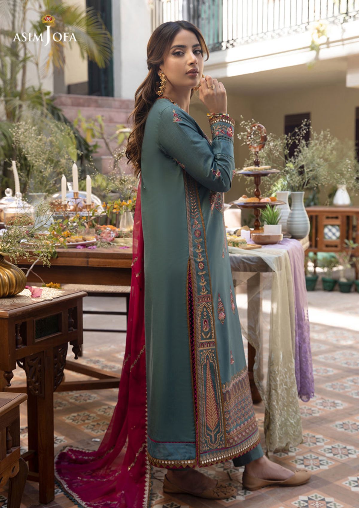 Lawn Collection - Asim Jofa - Zarq Barq - AJZB#6