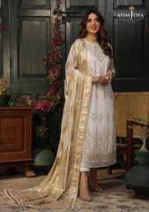 Lawn Collection - Asim Jofa - Zarq Barq - AJZB#12