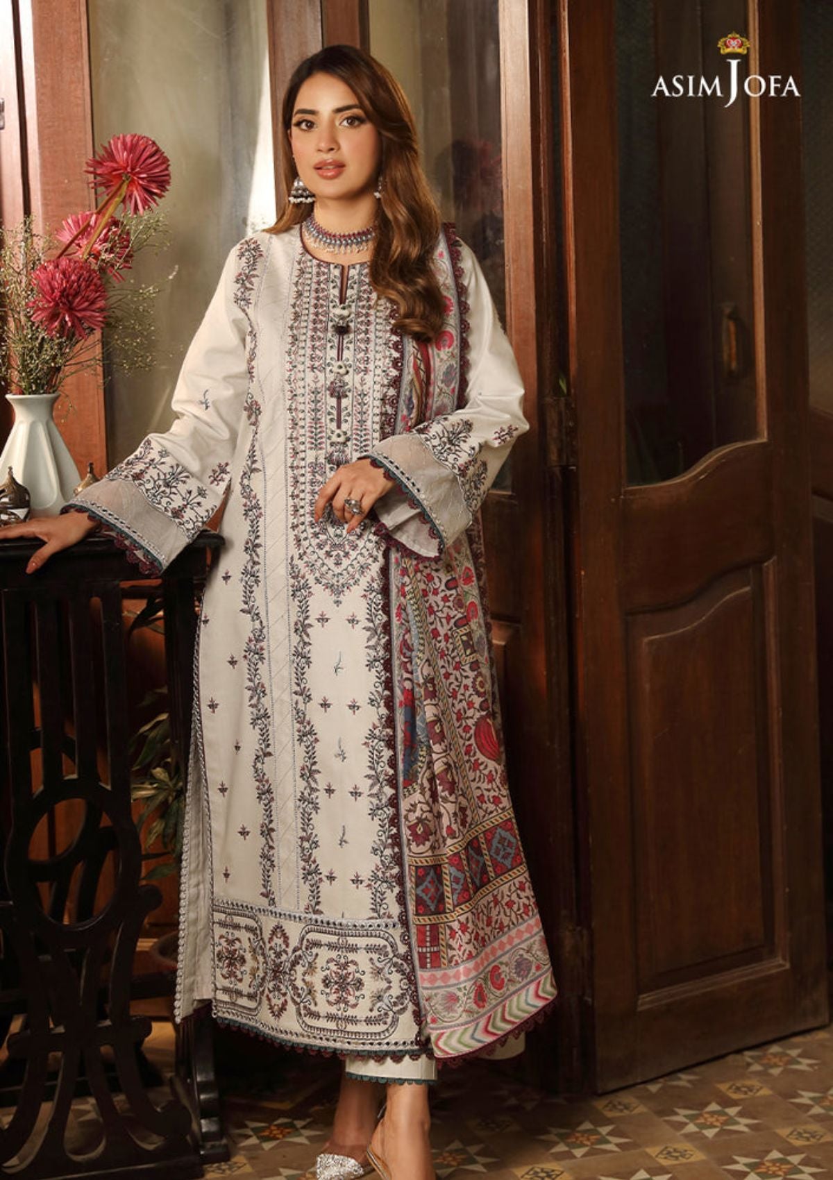 Lawn Collection - Asim Jofa - Zarq Barq - AJZB#10