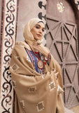 Winter Collectiion - Dua - Gul-e-Zarki - Indigo - IWD#03 available at Saleem Fabrics Traditions