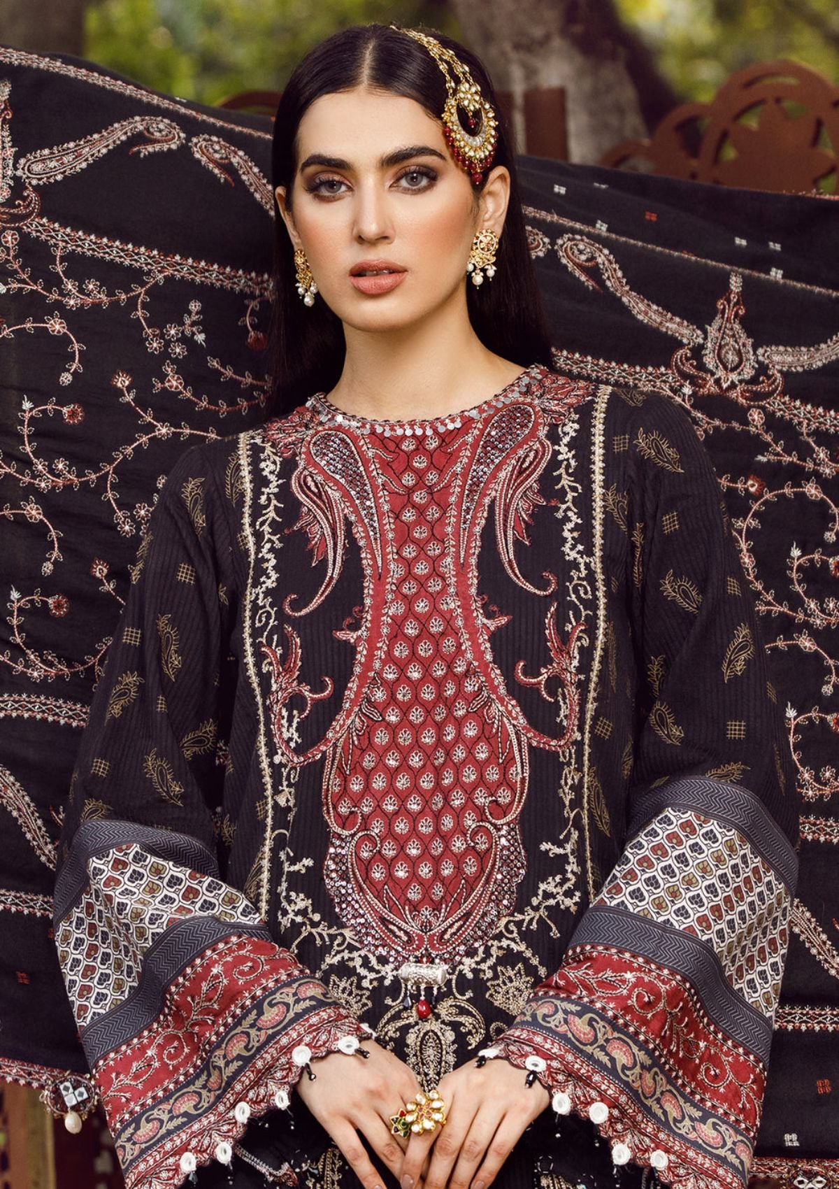Winter Collection - Anaya - Ankara - AEL#03 (Lena) available at Saleem Fabrics Traditions