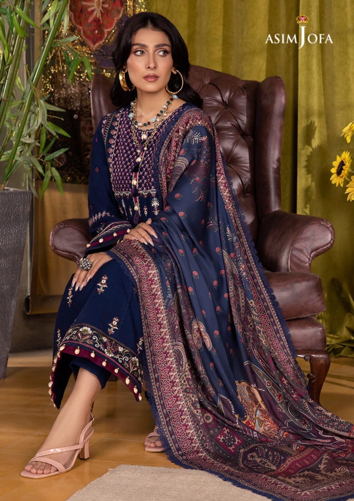 Winter Collection - Asim Jofa - Asra - AJW#4 available at Saleem Fabrics Traditions