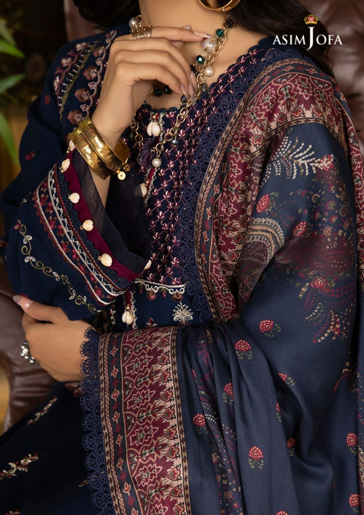 Winter Collection - Asim Jofa - Asra - AJW#4 available at Saleem Fabrics Traditions