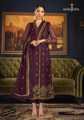 Winter Collection - Asim Jofa - Ramsha Edit - AJRE#10 available at Saleem Fabrics Traditions