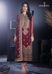 Winter Collection - Asim Jofa - Ramsha Edit - AJRE#2 available at Saleem Fabrics Traditions