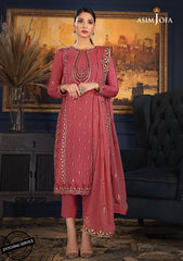 Winter Collection - Asim Jofa - Ramsha Edit - AJRE#7 available at Saleem Fabrics Traditions