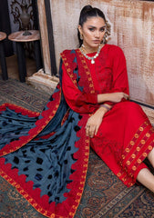 Winter Collection - Charizma - Beyond Casual - Velvet - V01 - VLS#07 available at Saleem Fabrics Traditions