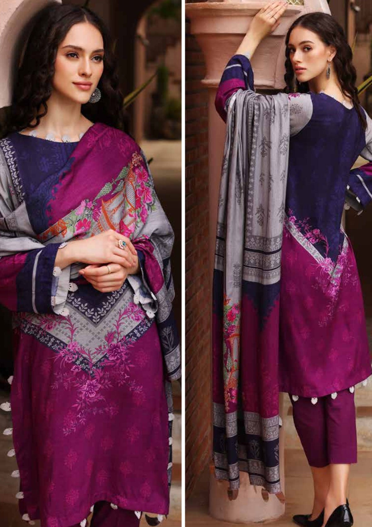 Winter Collection - Charizma - Beyond Casuals - V02 - CPW#13 available at Saleem Fabrics Traditions