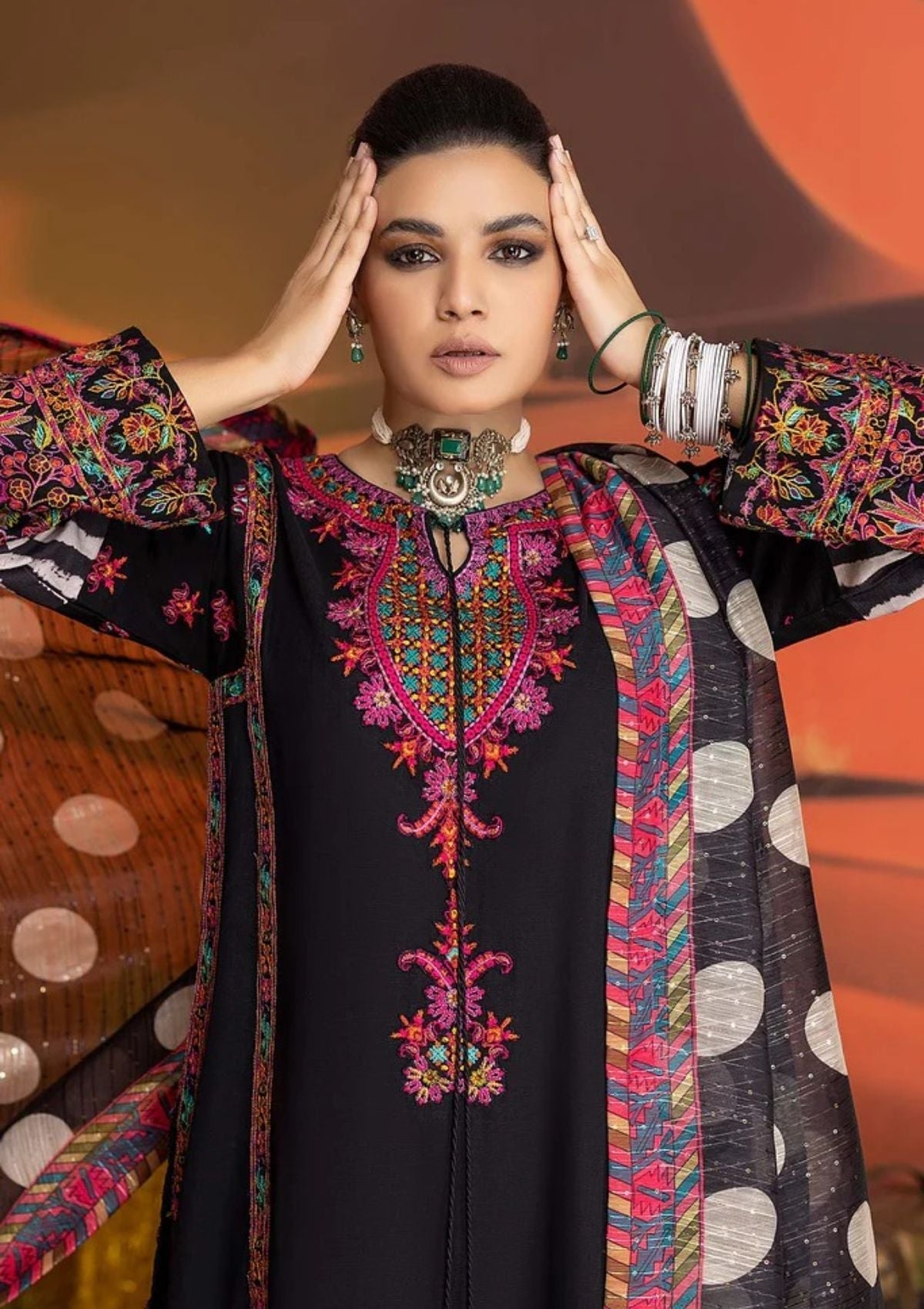 Winter Collection - Charizma - Miraas - Khaddar - V01 - CM#8 available at Saleem Fabrics Traditions