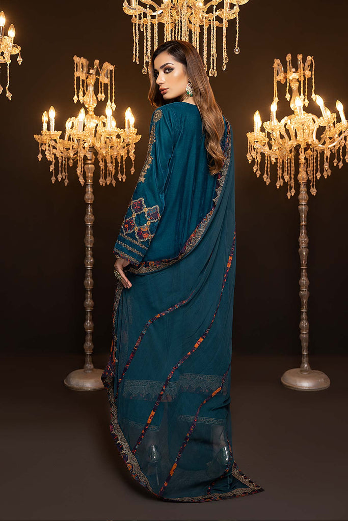 Winter Collection - Charizma - Signature - Velvet - CV#02 available at Saleem Fabrics Traditions