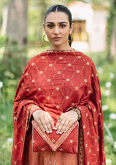 Winter Collection - Cross Stitch - Sukoon - Cotton Satin - D#04 available at Saleem Fabrics Traditions