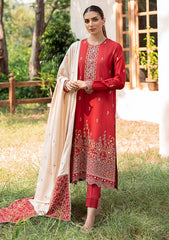 Winter Collection - Cross Stitch - Sukoon - Cotton Satin - D#06 available at Saleem Fabrics Traditions